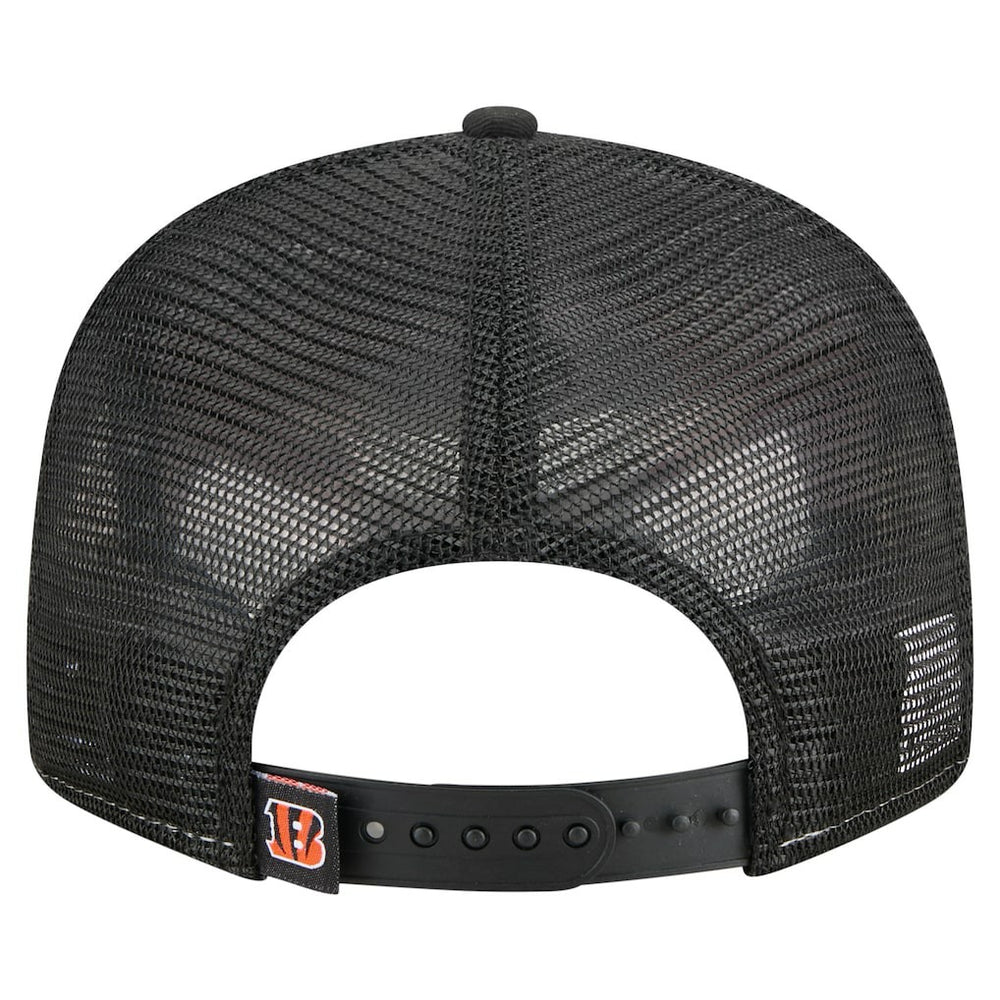 Cincinnati Bengals New Era Outdoor Split Panel 9FIFTY Snapback Hat Orange/Black | NFL