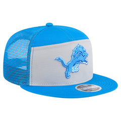 Detroit Lions New Era Outdoor Split Panel 9FIFTY Snapback Hat Gray/Blue | NFL