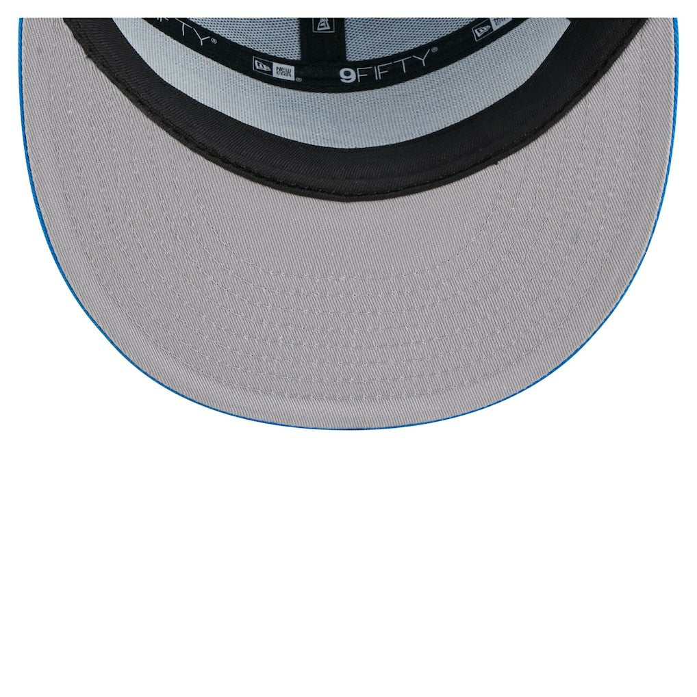 Detroit Lions New Era Outdoor Split Panel 9FIFTY Snapback Hat Gray/Blue | NFL