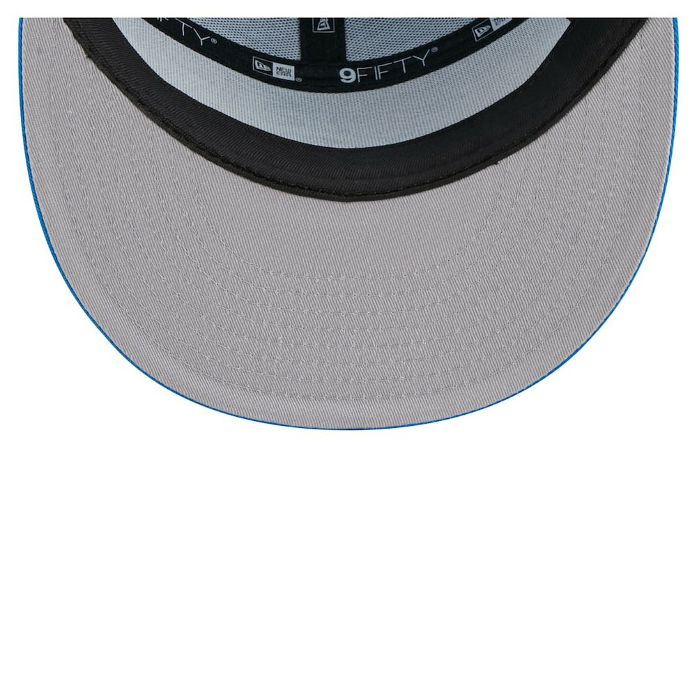 Detroit Lions New Era Outdoor Split Panel 9FIFTY Snapback Hat Gray/Blue | NFL