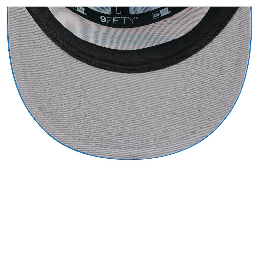 Los Angeles Chargers New Era Outdoor Split Panel 9FIFTY Snapback Hat Gold/Powder Blue | NFL