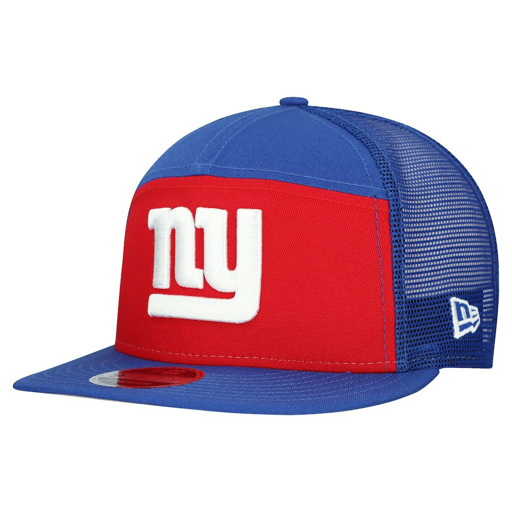 New York Giants New Era Outdoor Split Panel 9FIFTY Snapback Hat Red/Royal | NFL