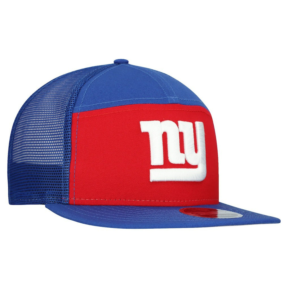 New York Giants New Era Outdoor Split Panel 9FIFTY Snapback Hat Red/Royal | NFL