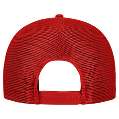 Kansas City Chiefs New Era Cutout A-Frame 9FIFTY Snapback Hat Cream/Red | NFL