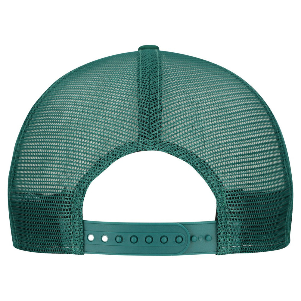 New York Jets New Era Cutout A-Frame 9FIFTY Snapback Hat Cream/Green | NFL