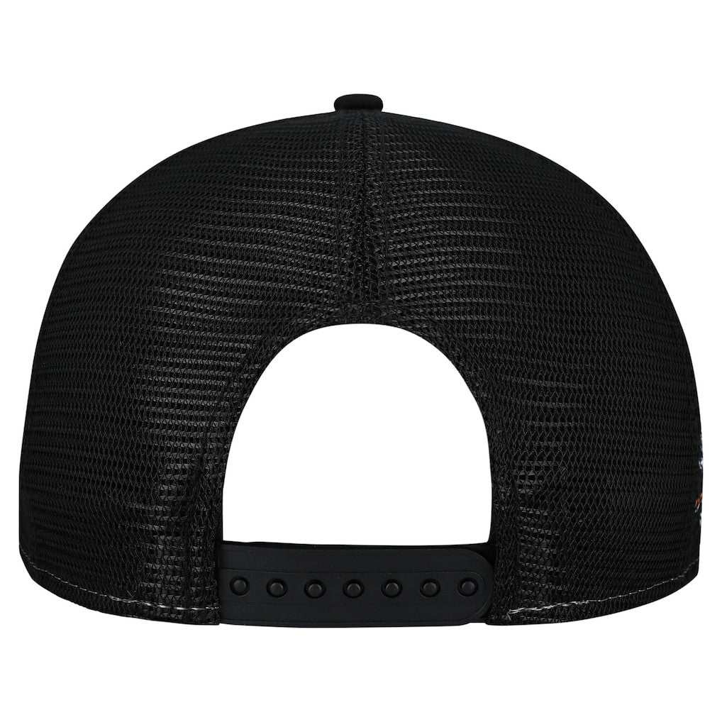 Cincinnati Bengals New Era Throwback Cutout A-Frame 9FIFTY Snapback Hat Cream/Black | NFL