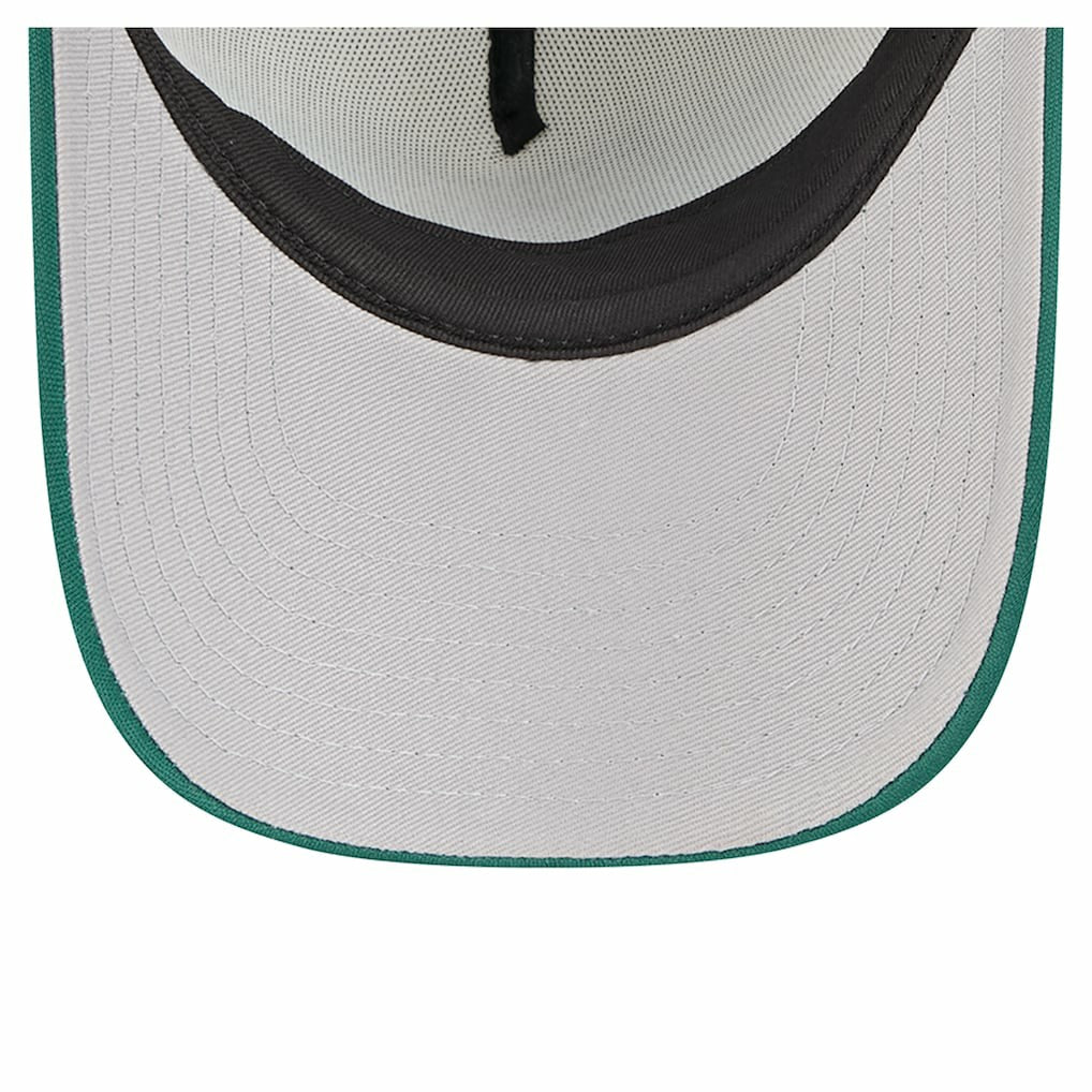 Philadelphia Eagles New Era Youth Streak 9FORTY A-Frame Adjustable Hat White/Green | NFL