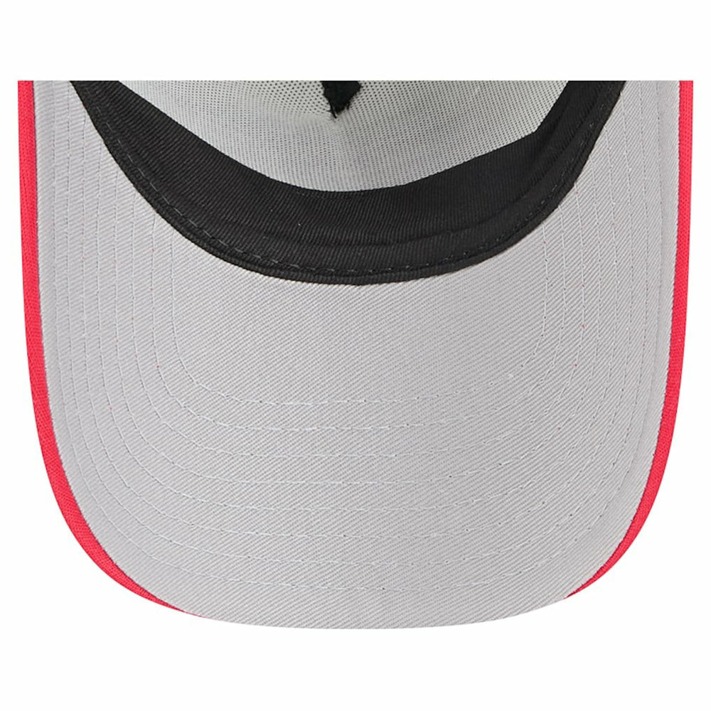 San Francisco 49ers New Era Youth Streak 9FORTY A-Frame Adjustable Hat White/Scarlet | NFL