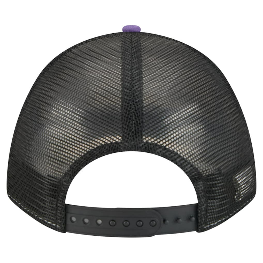 Baltimore Ravens New Era Linear A-Frame 9FORTY Adjustable Hat Purple | NFL