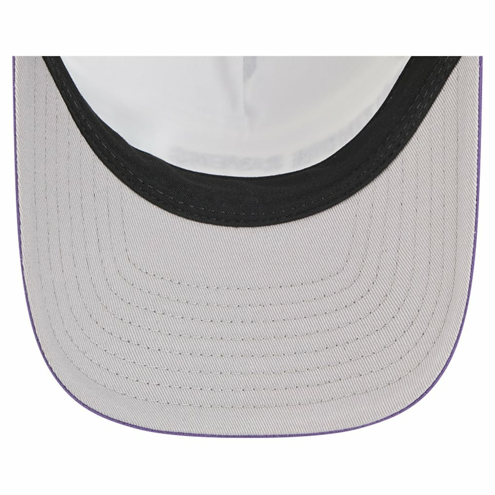 Baltimore Ravens New Era Linear A-Frame 9FORTY Adjustable Hat Purple | NFL