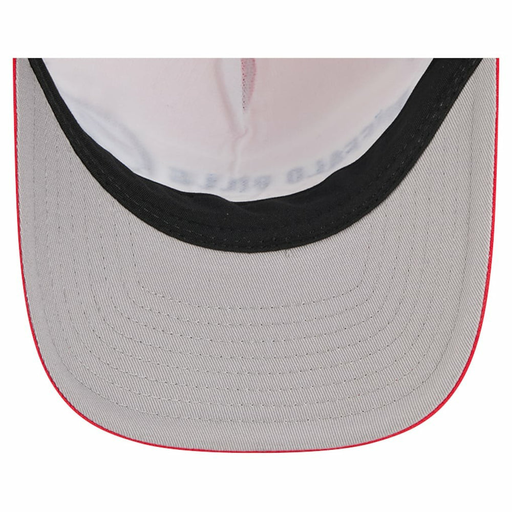 Buffalo Bills New Era Linear A-Frame 9FORTY Adjustable Hat Red | NFL