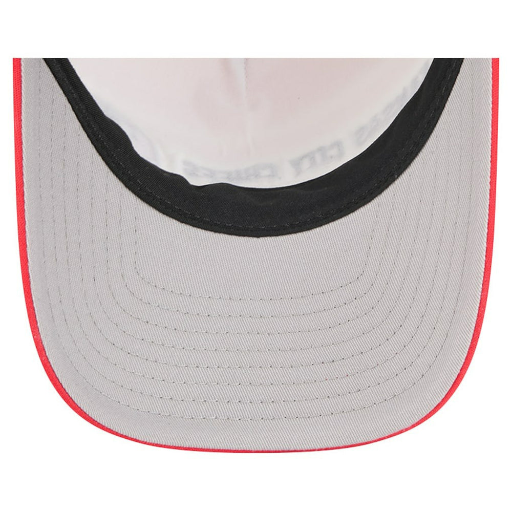 Kansas City Chiefs New Era Linear A-Frame 9FORTY Adjustable Hat Red | NFL
