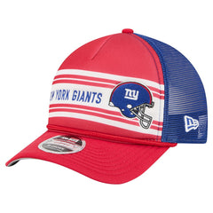 New York Giants New Era Linear A-Frame 9FORTY Adjustable Hat Red | NFL