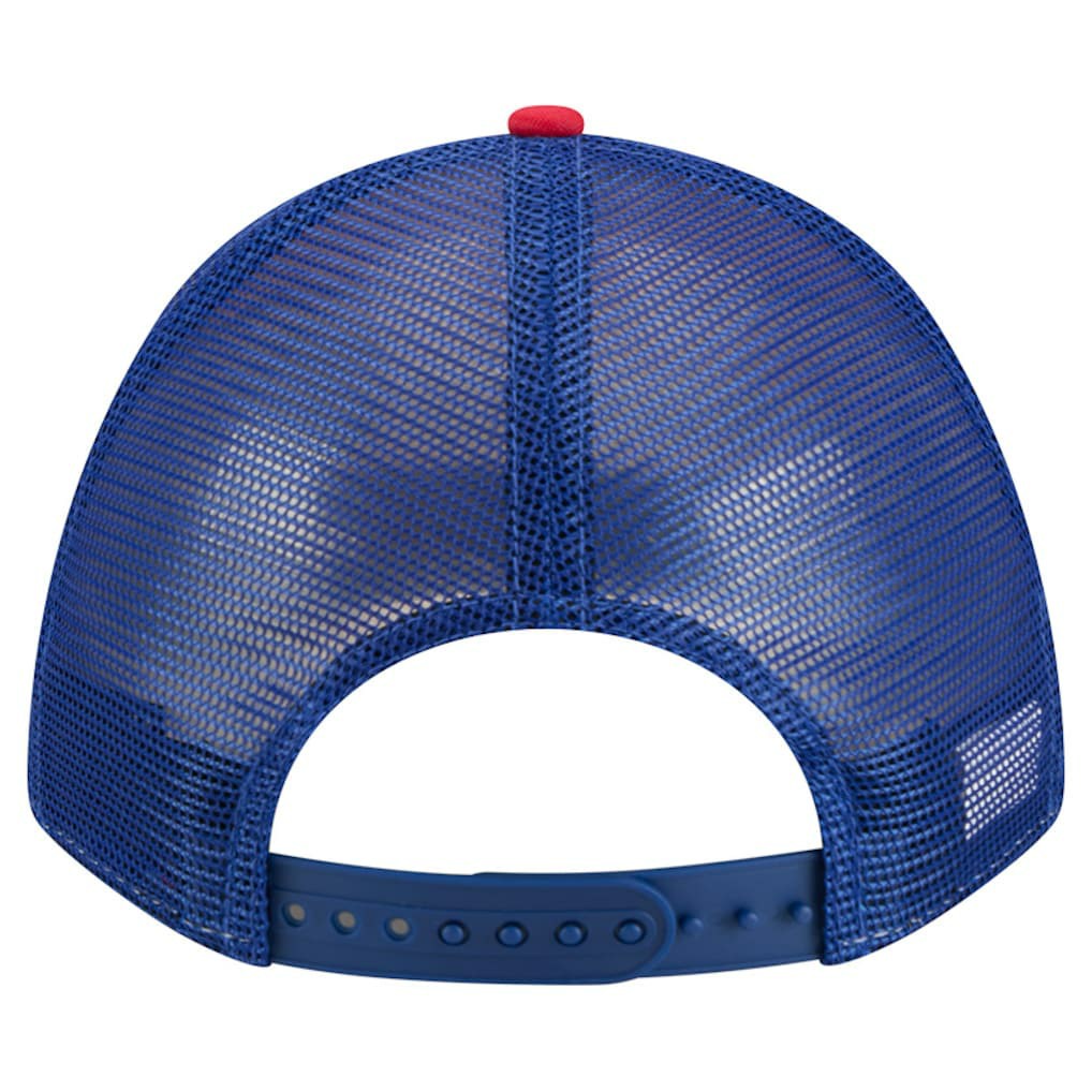 New York Giants New Era Linear A-Frame 9FORTY Adjustable Hat Red | NFL