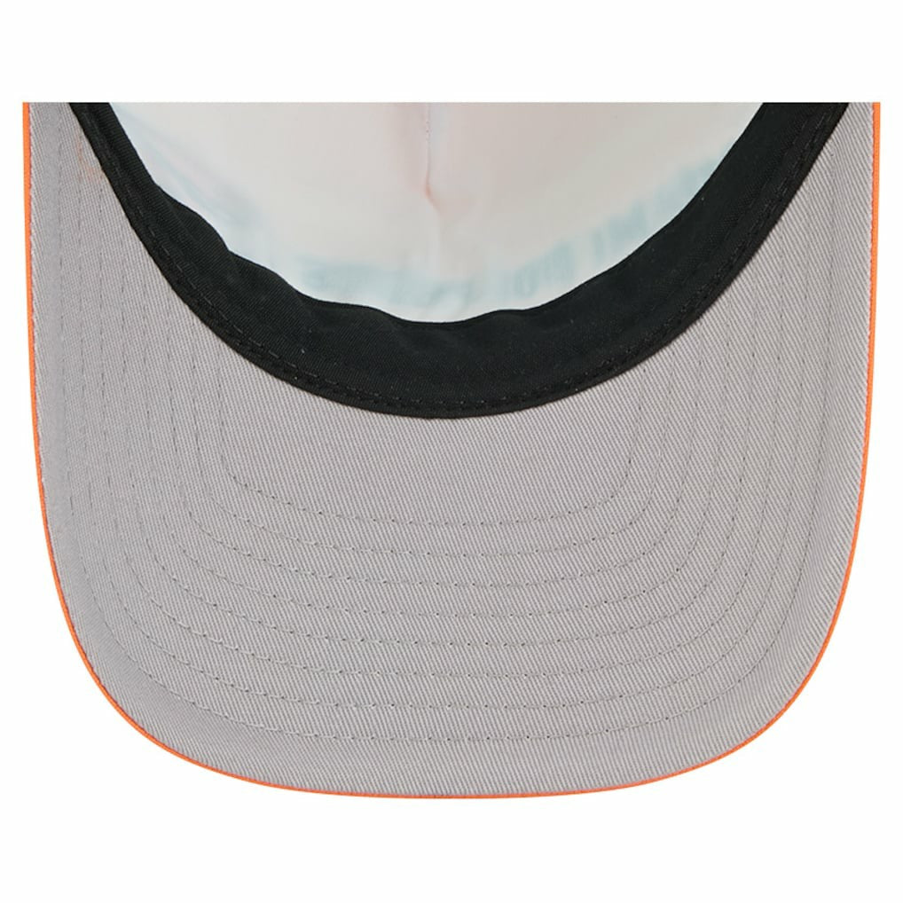 Miami Dolphins New Era Linear A-Frame 9FORTY Adjustable Hat Orange | NFL
