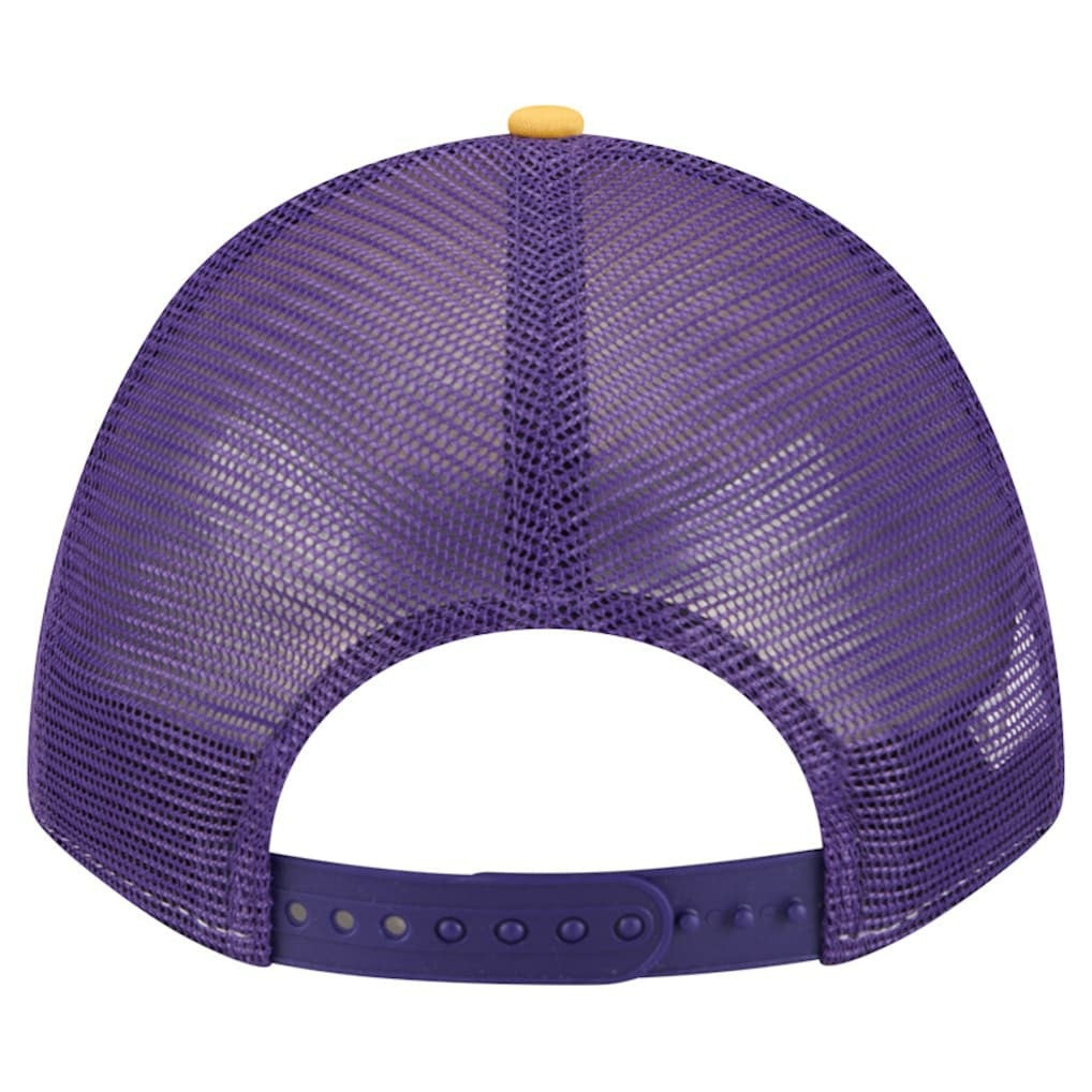 Minnesota Vikings New Era Linear A-Frame 9FORTY Adjustable Hat Gold | NFL