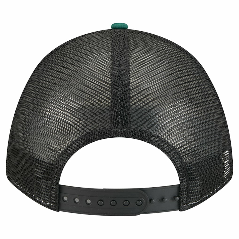 Philadelphia Eagles New Era Linear A-Frame 9FORTY Adjustable Hat Green | NFL