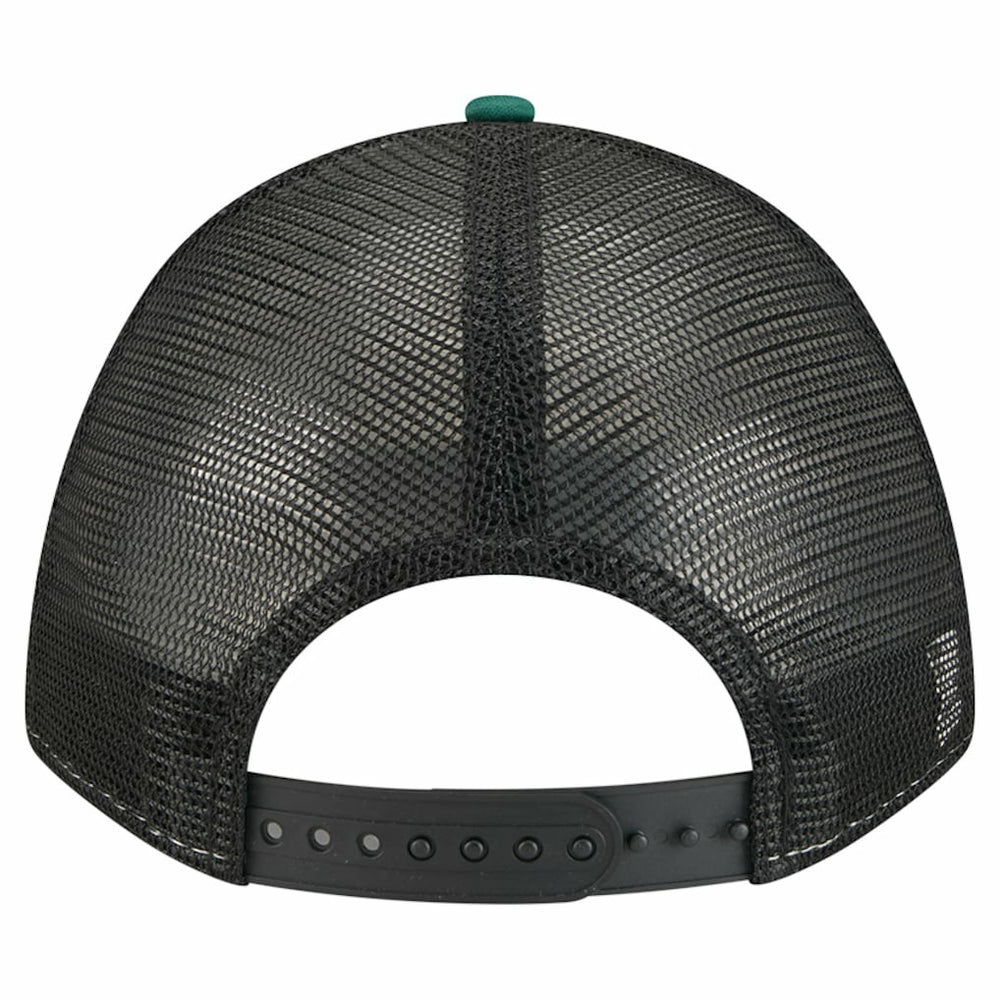 Philadelphia Eagles New Era Linear A-Frame 9FORTY Adjustable Hat Green | NFL