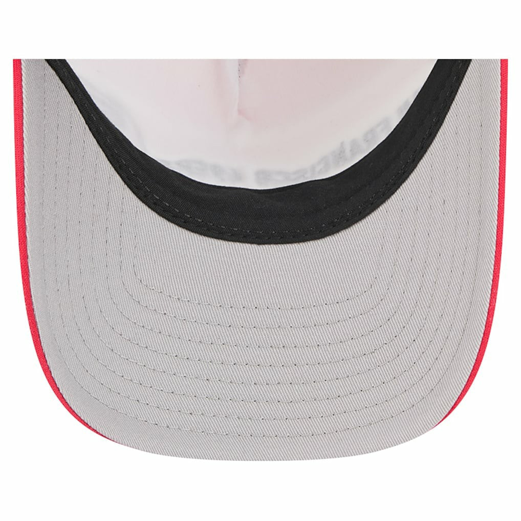San Francisco 49ers New Era Linear A-Frame 9FORTY Adjustable Hat Red | NFL
