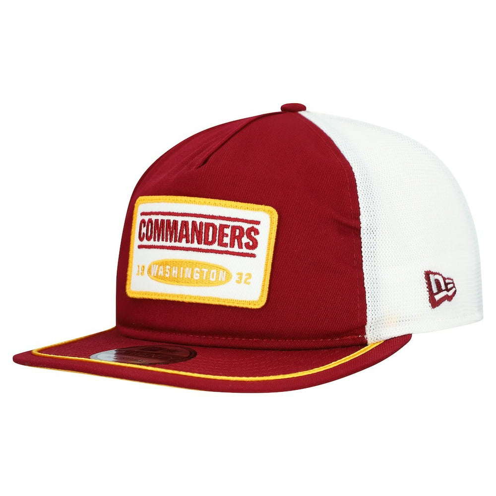 Washington Commanders New Era Patch 19TWENTY Adjustable Hat Burgundy/White | NFL