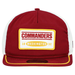 Washington Commanders New Era Patch 19TWENTY Adjustable Hat Burgundy/White | NFL