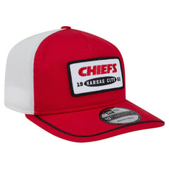 Kansas City Chiefs New Era Patch 19TWENTY Adjustable Hat Red/White | NFL