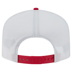 San Francisco 49ers New Era Patch 19TWENTY Adjustable Hat Scarlet/White | NFL