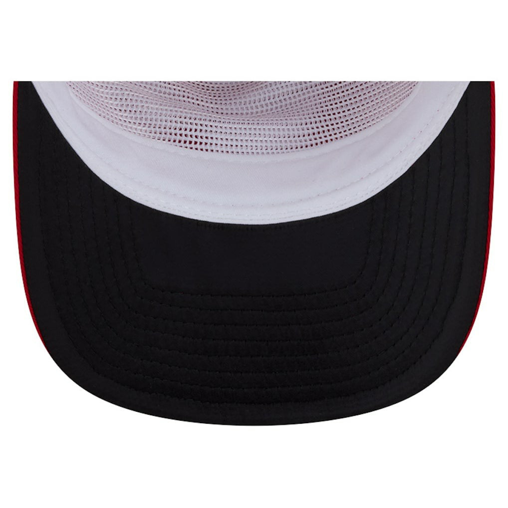 San Francisco 49ers New Era Patch 19TWENTY Adjustable Hat Scarlet/White | NFL