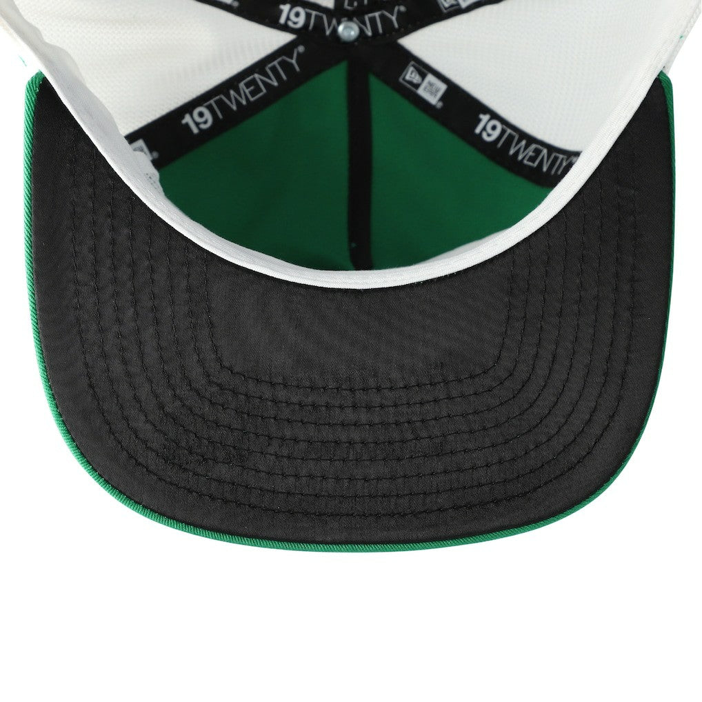 Philadelphia Eagles New Era Patch 19TWENTY Adjustable Hat Kelly Green/White | NFL