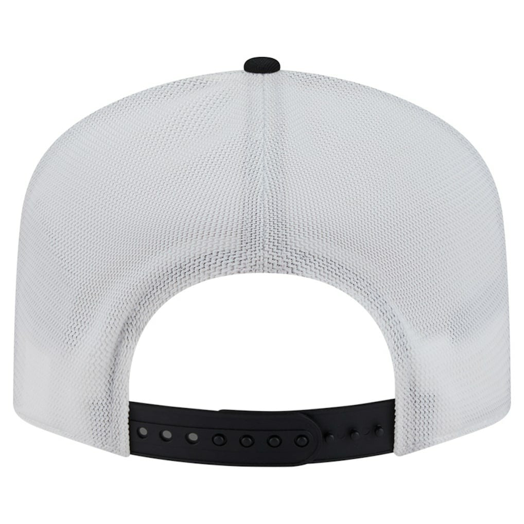 Pittsburgh Steelers New Era Patch 19TWENTY Adjustable Hat Black/White | NFL