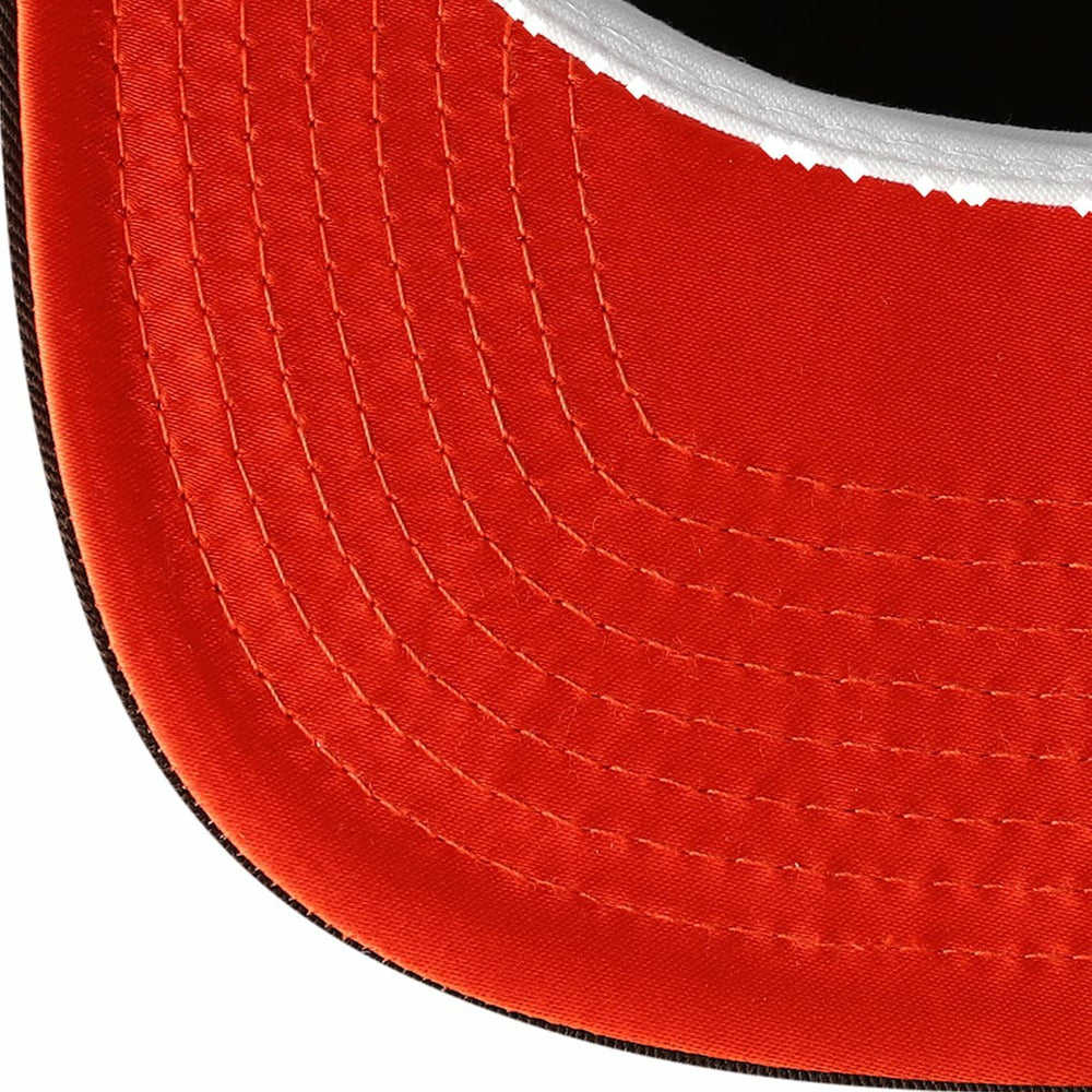 Cleveland Browns New Era Patch 19TWENTY Adjustable Hat Brown/White | NFL