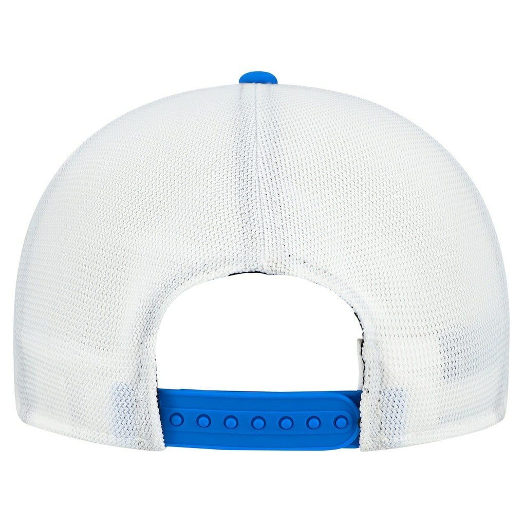 Detroit Lions New Era Patch 19TWENTY Adjustable Hat Blue/White | NFL