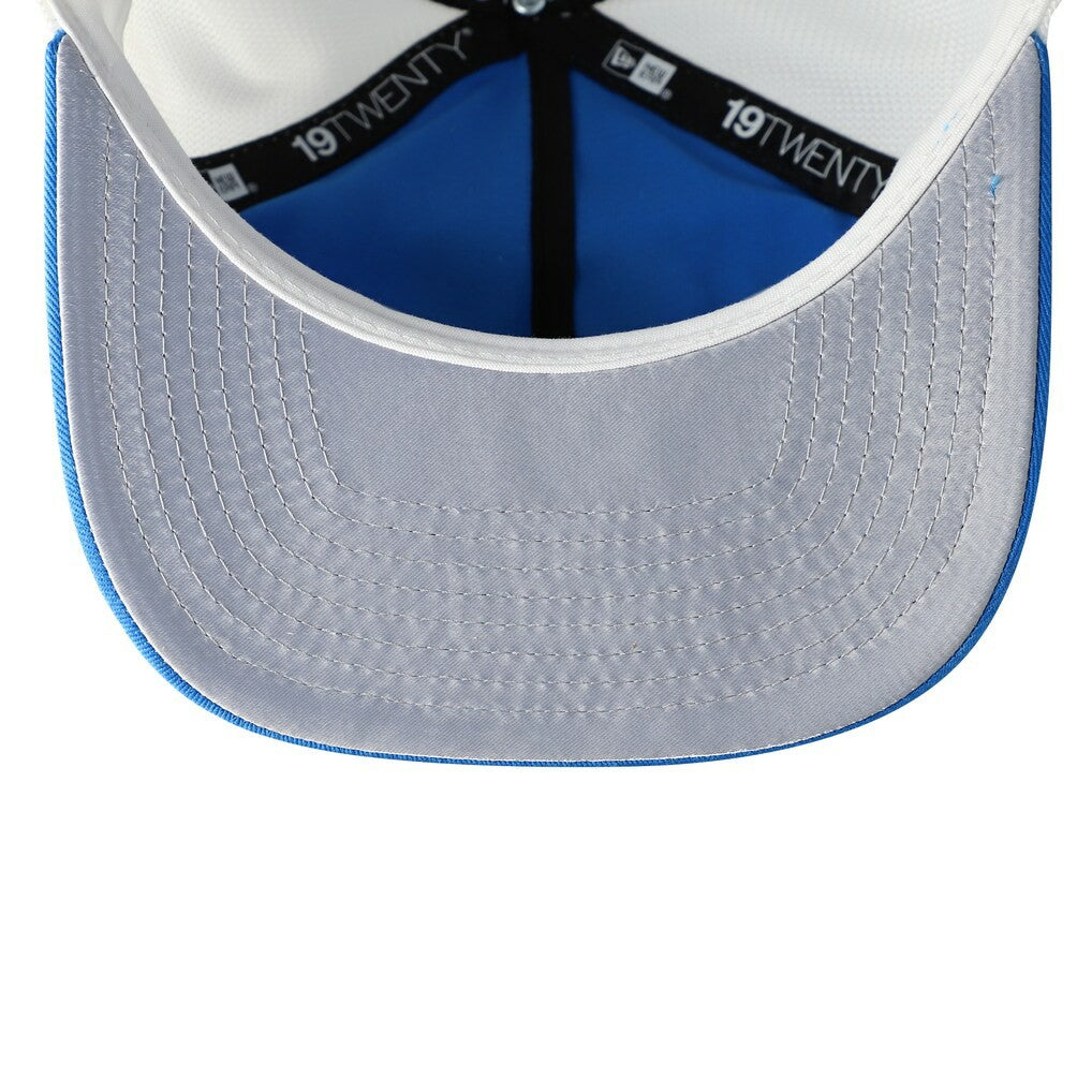 Detroit Lions New Era Patch 19TWENTY Adjustable Hat Blue/White | NFL
