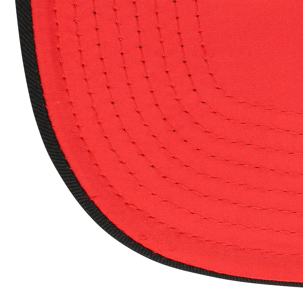 Atlanta Falcons New Era Patch 19TWENTY Adjustable Hat Black/White | NFL