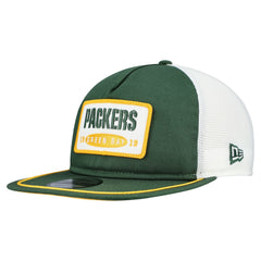 Green Bay Packers New Era Patch 19TWENTY Adjustable Hat Green/White | NFL