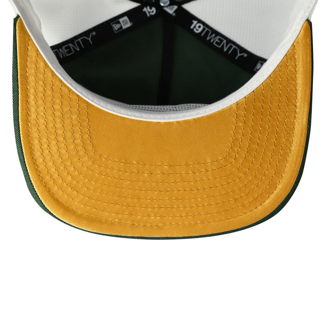 Green Bay Packers New Era Patch 19TWENTY Adjustable Hat Green/White | NFL