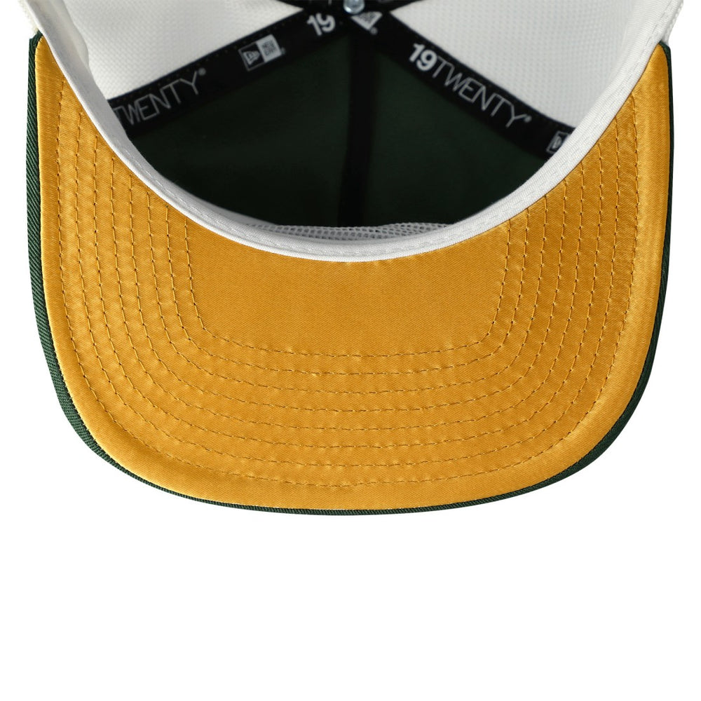 Green Bay Packers New Era Patch 19TWENTY Adjustable Hat Green/White | NFL