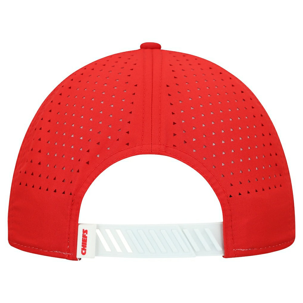Kansas City Chiefs New Era Established Patch 9SEVENTY Adjustable Hat White/Red | NFL