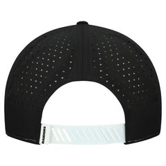 Las Vegas Raiders New Era Established Patch 9SEVENTY Adjustable Hat White/Black | NFL