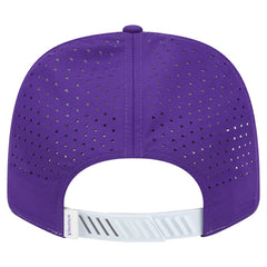 Minnesota Vikings New Era Established Patch 9SEVENTY Adjustable Hat White/Purple | NFL