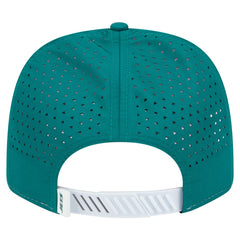 New York Jets New Era Established Patch 9SEVENTY Adjustable Hat White/Green | NFL