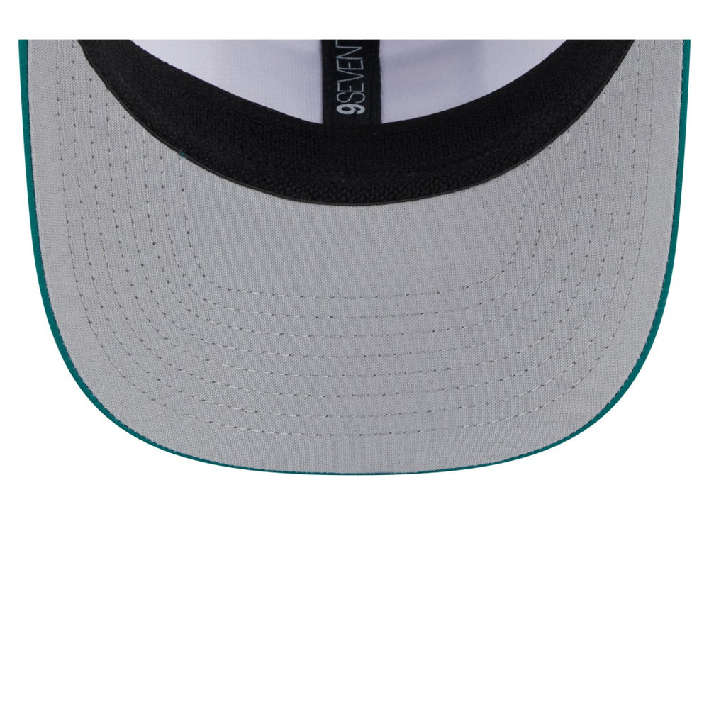 New York Jets New Era Established Patch 9SEVENTY Adjustable Hat White/Green | NFL