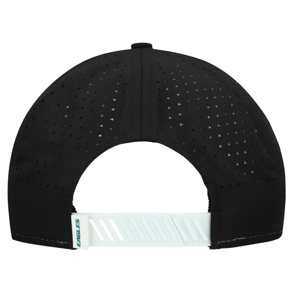 Philadelphia Eagles New Era Established Patch 9SEVENTY Adjustable Hat White/Black | NFL