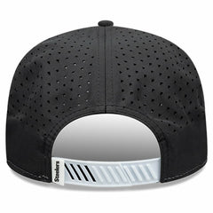 Pittsburgh Steelers New Era Established Patch 9SEVENTY Adjustable Hat White/Black | NFL