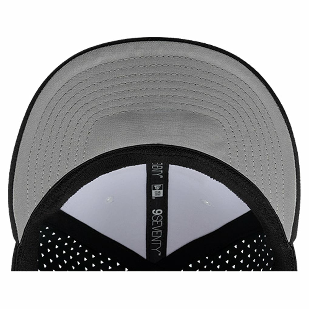 Pittsburgh Steelers New Era Established Patch 9SEVENTY Adjustable Hat White/Black | NFL