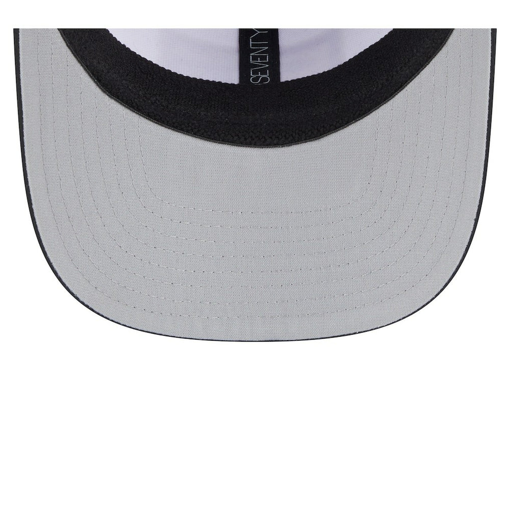 Baltimore Ravens New Era Established Patch 9SEVENTY Adjustable Hat White/Black | NFL