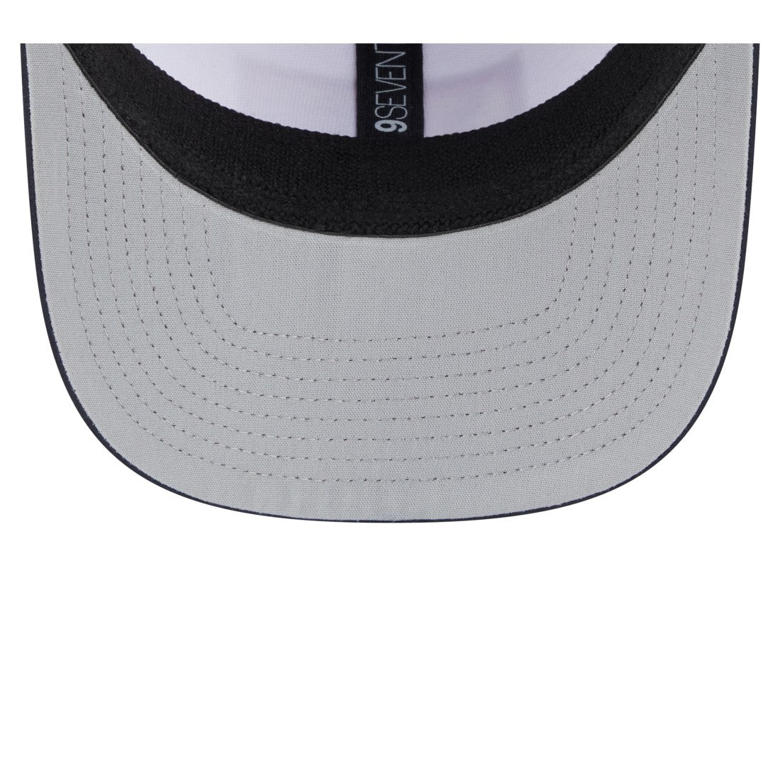 Houston Texans New Era Established Patch 9SEVENTY Adjustable Hat White/Navy | NFL