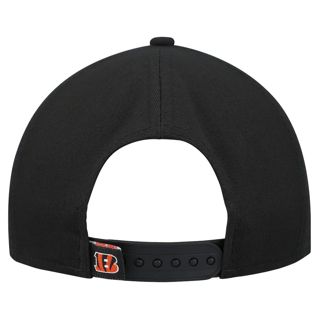 Cincinnati Bengals New Era Women's Metallic 9FORTY M-Crown A-Frame Adjustable Hat Black | NFL