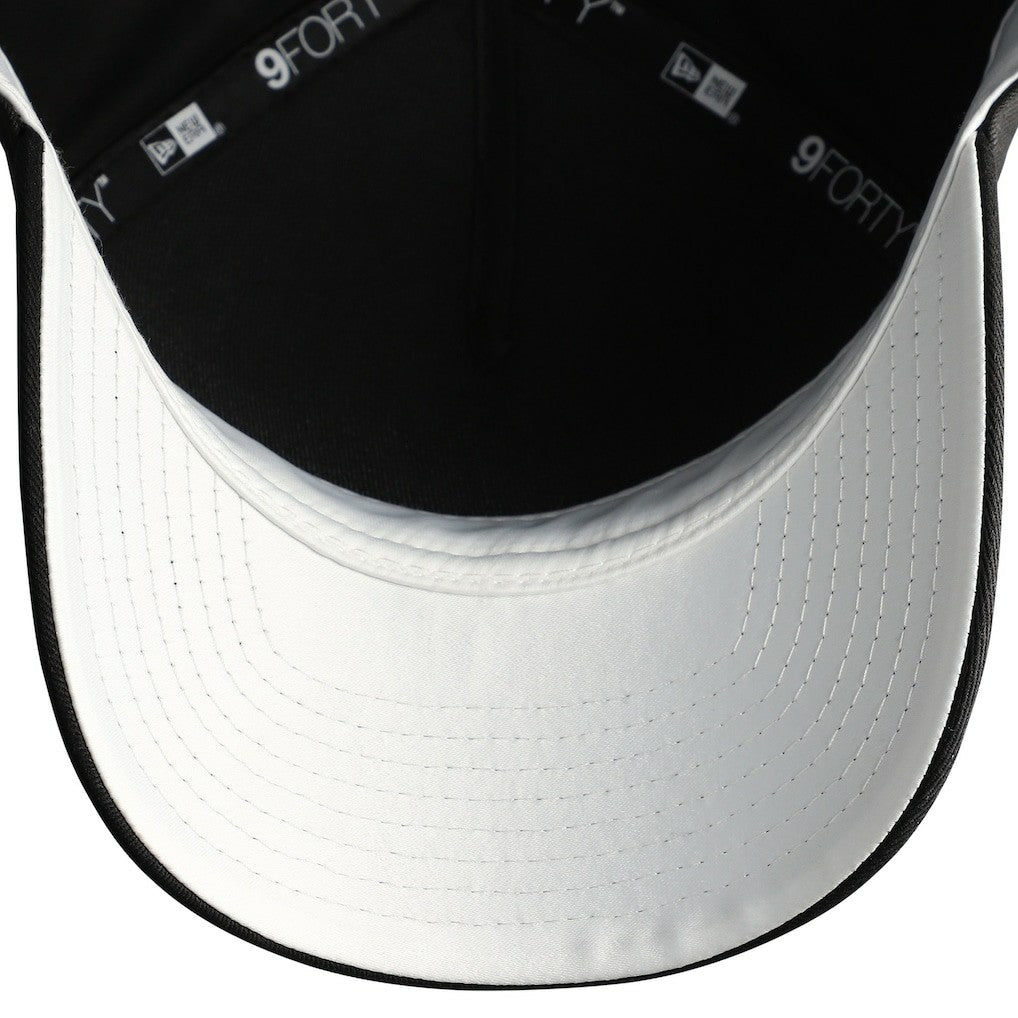 Cincinnati Bengals New Era Women's Metallic 9FORTY M-Crown A-Frame Adjustable Hat Black | NFL