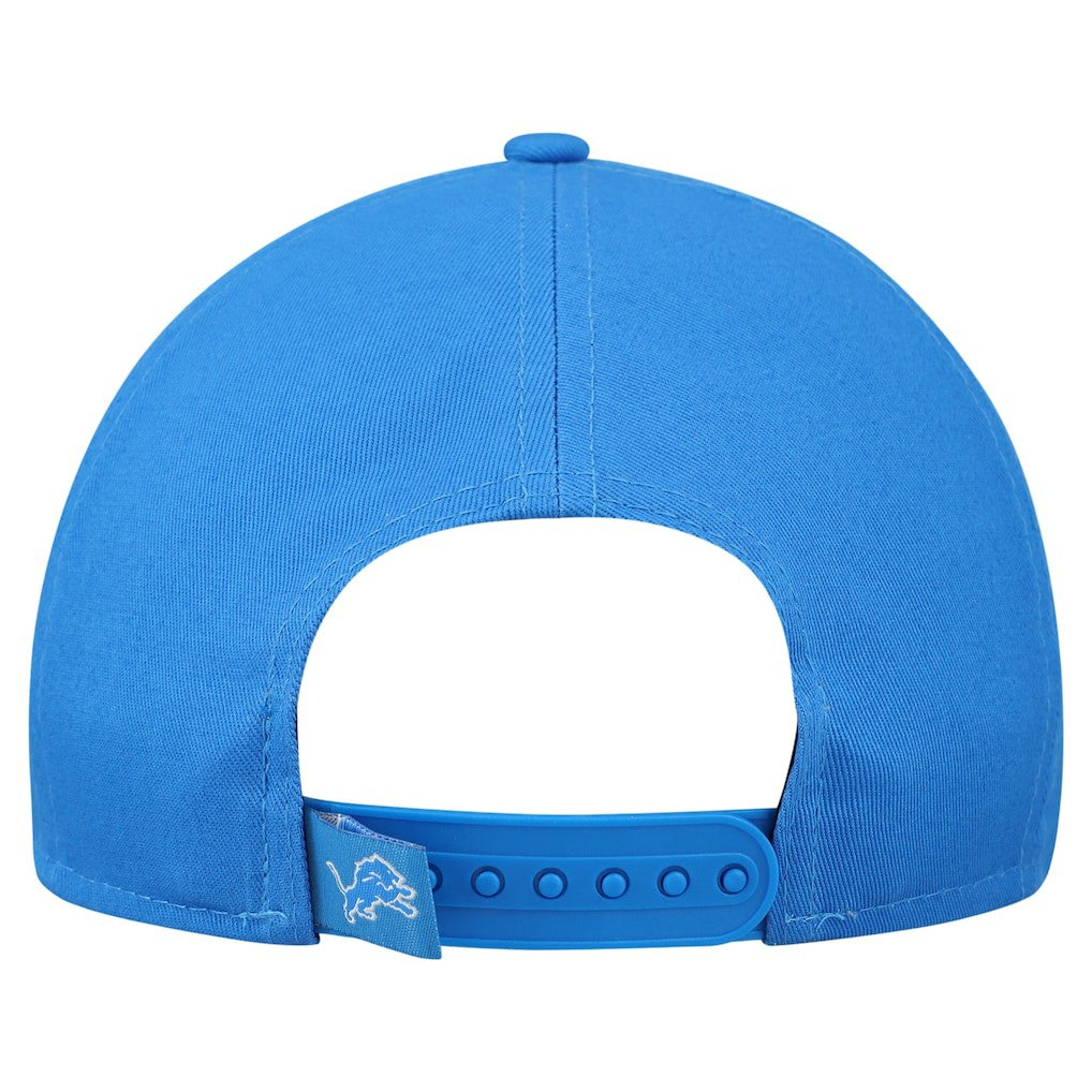 Detroit Lions New Era Women's Metallic 9FORTY M-Crown A-Frame Adjustable Hat Blue | NFL